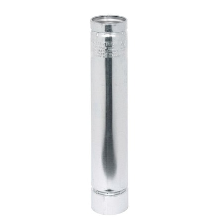 Selkirk Selkirk 3 in. D X 18 in. L Aluminum Round Gas Vent Pipe 103018